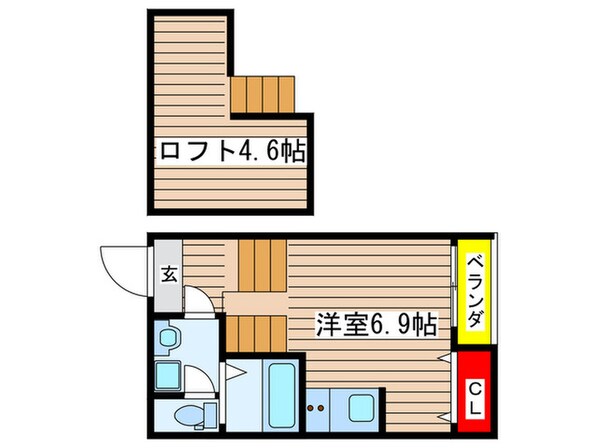 stage鶴舞の物件間取画像